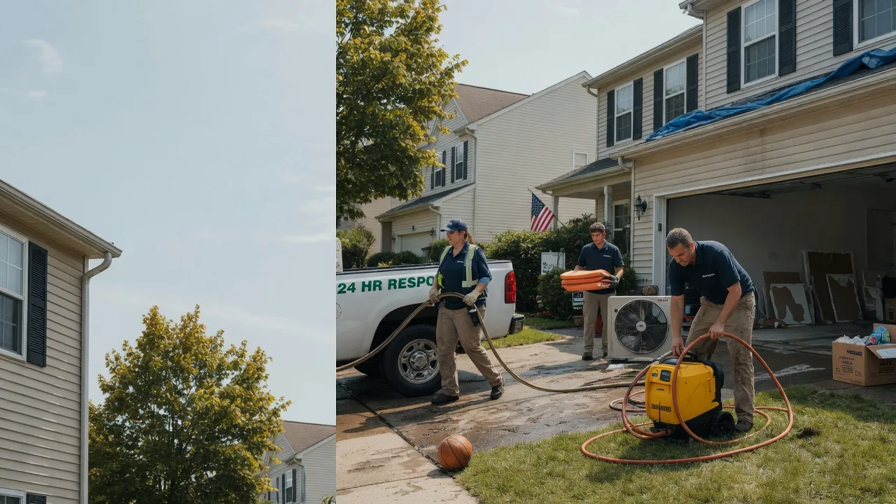 Emergency Water Damage Restoration in East Waterboro, ME near me